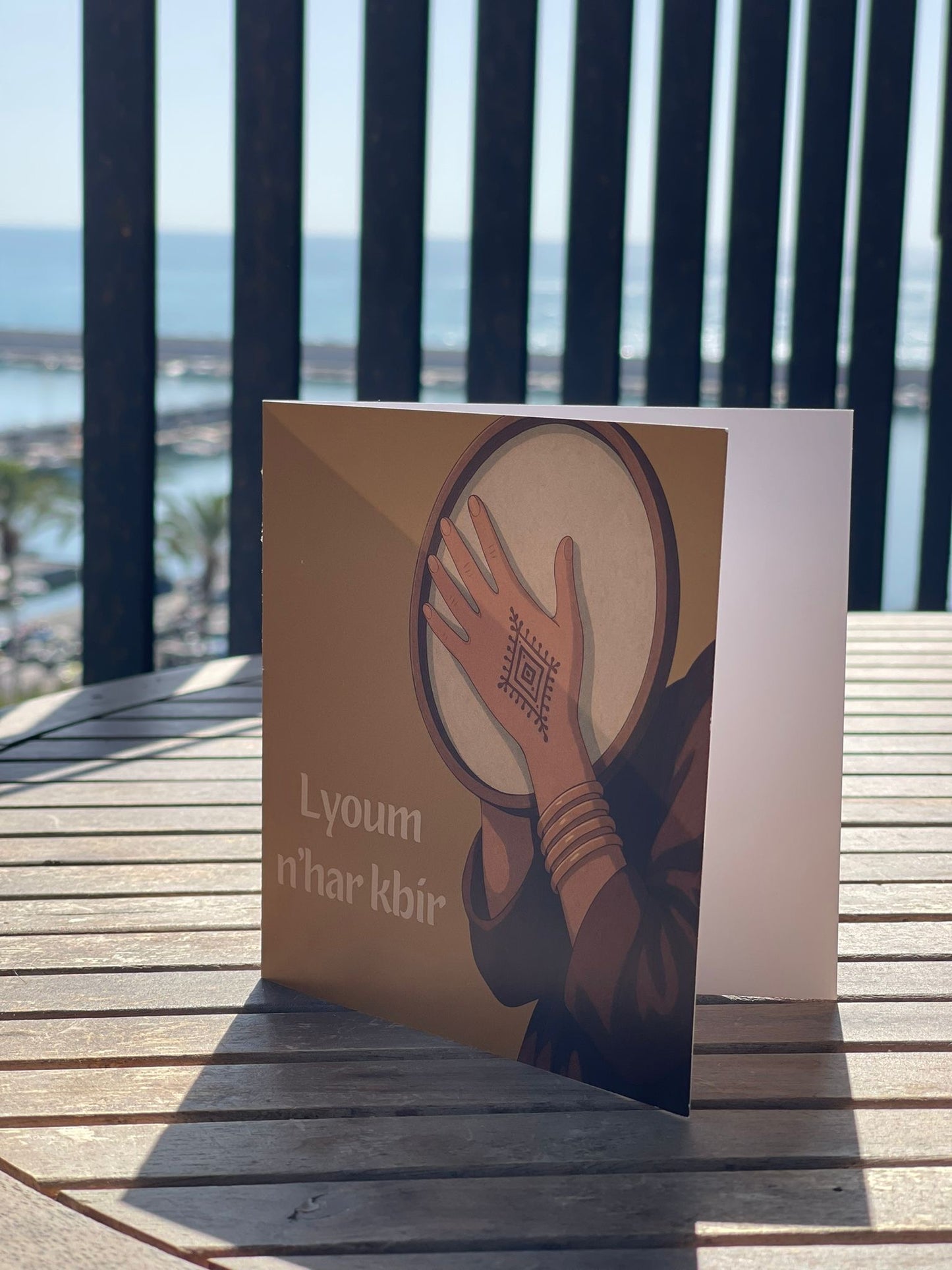 Lyoum nhar Kbir! – Wenskaart met envelop