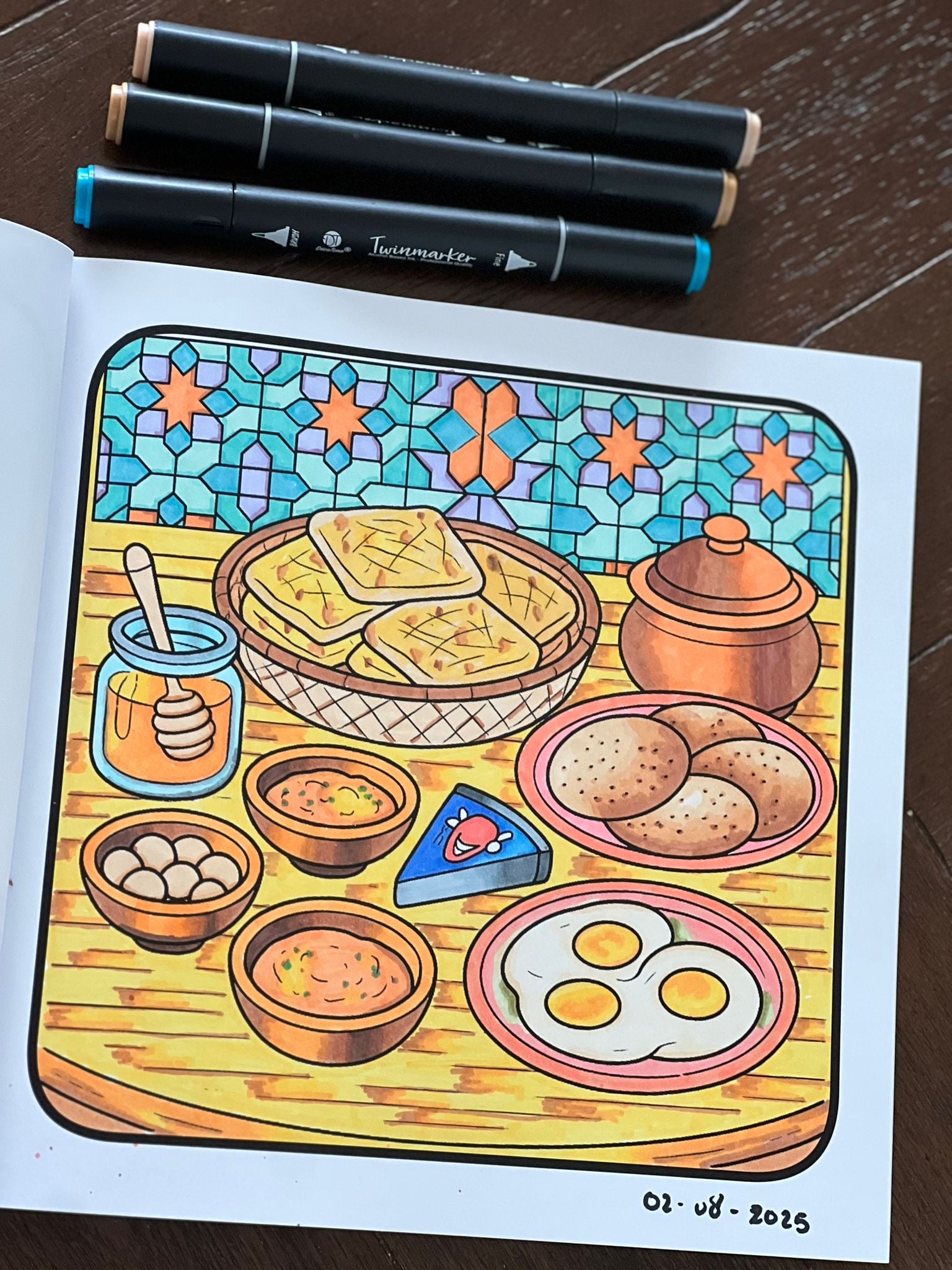 Moroccan Moments Coloringbook