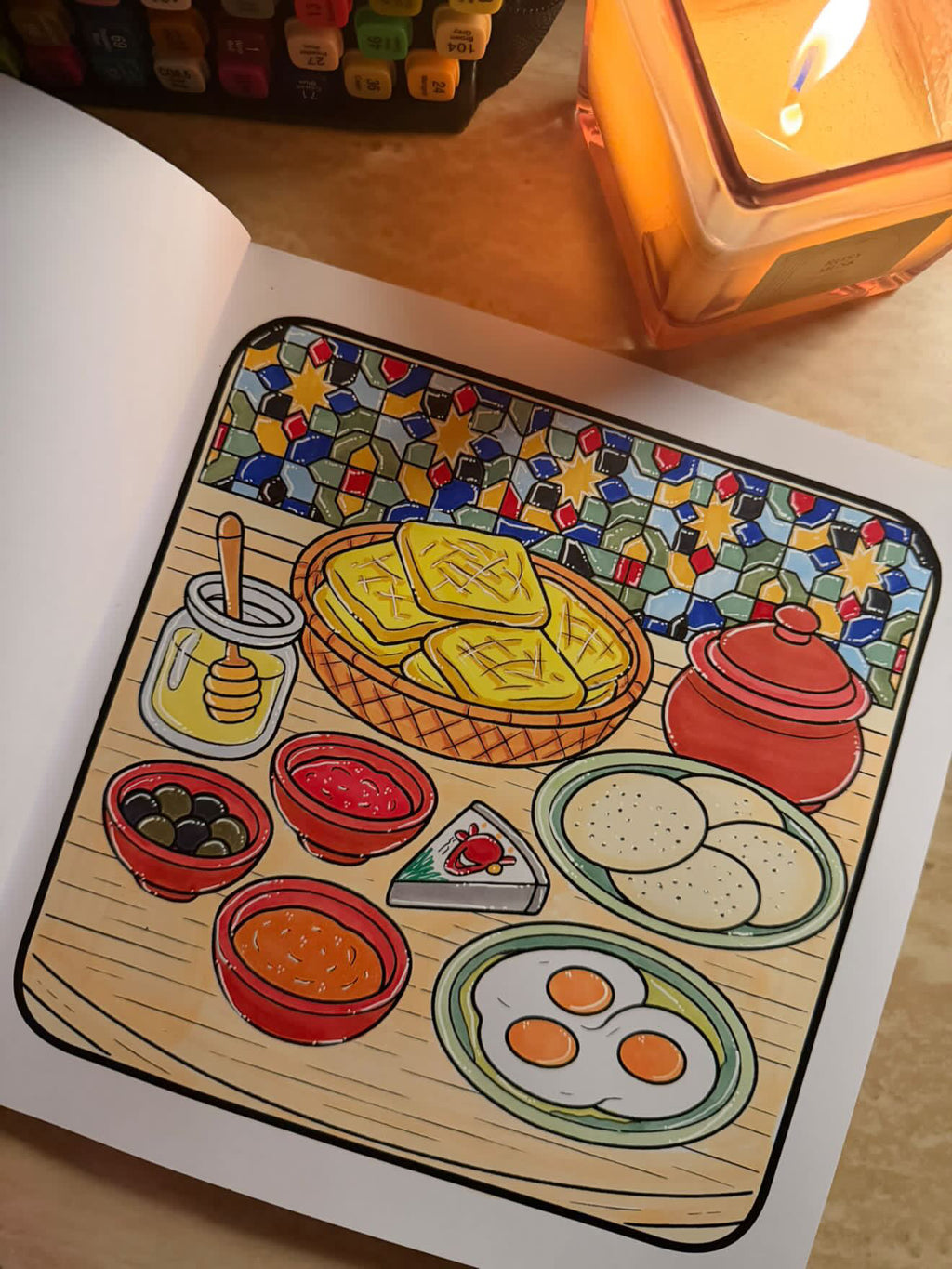 Moroccan Moments Coloringbook