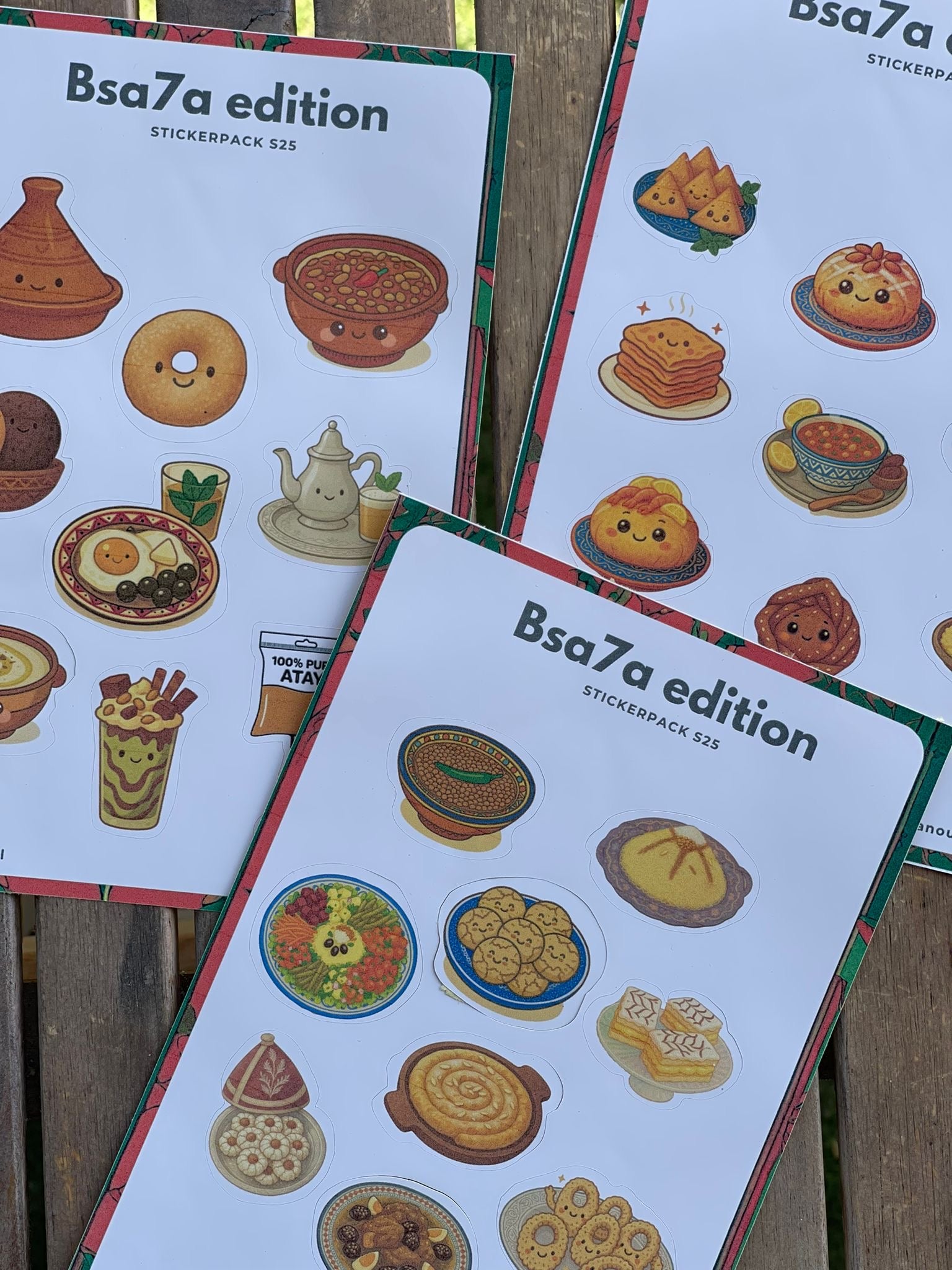 BSA7A- Stickerset