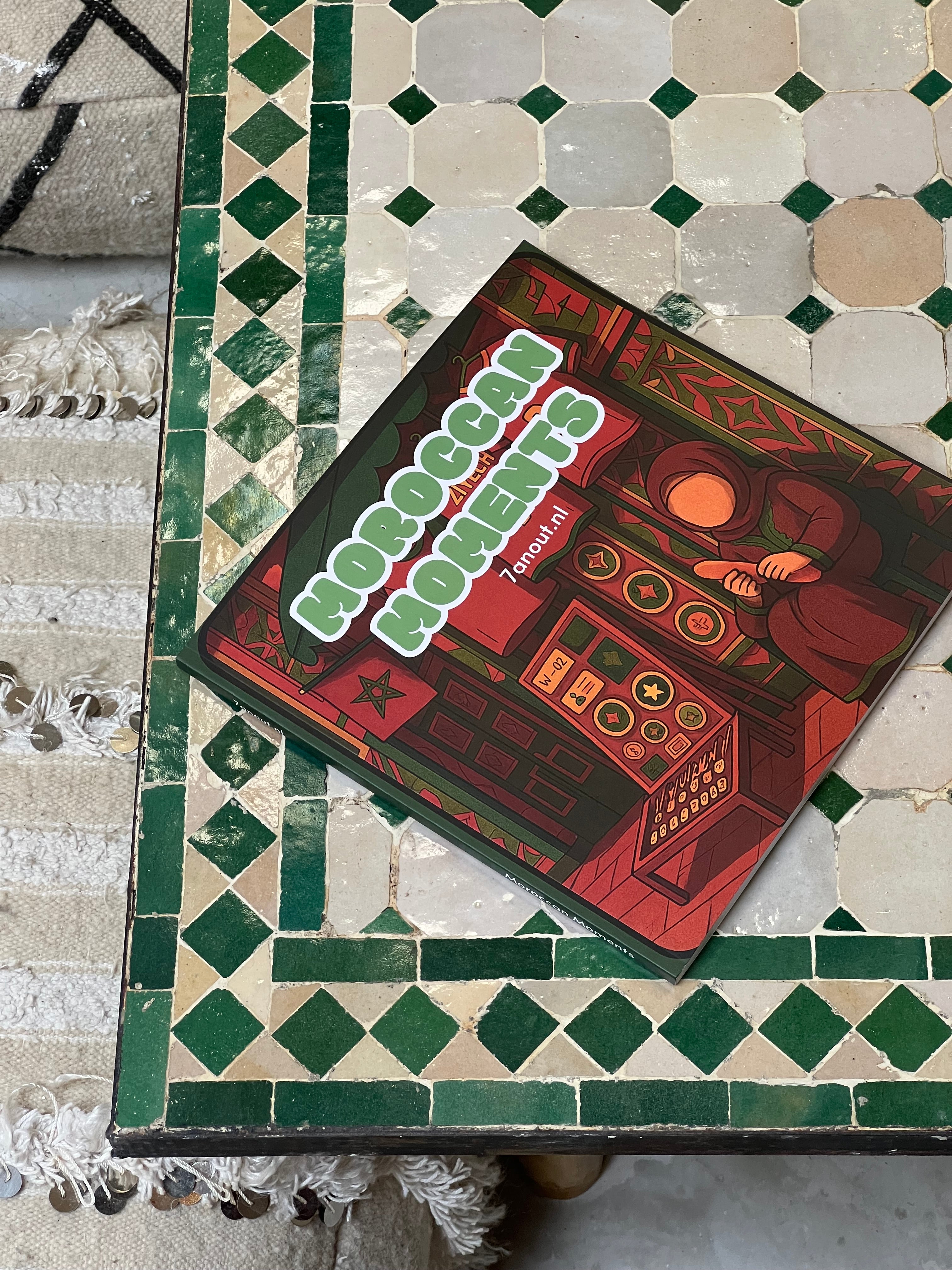 Libro para colorear Momentos marroquíes