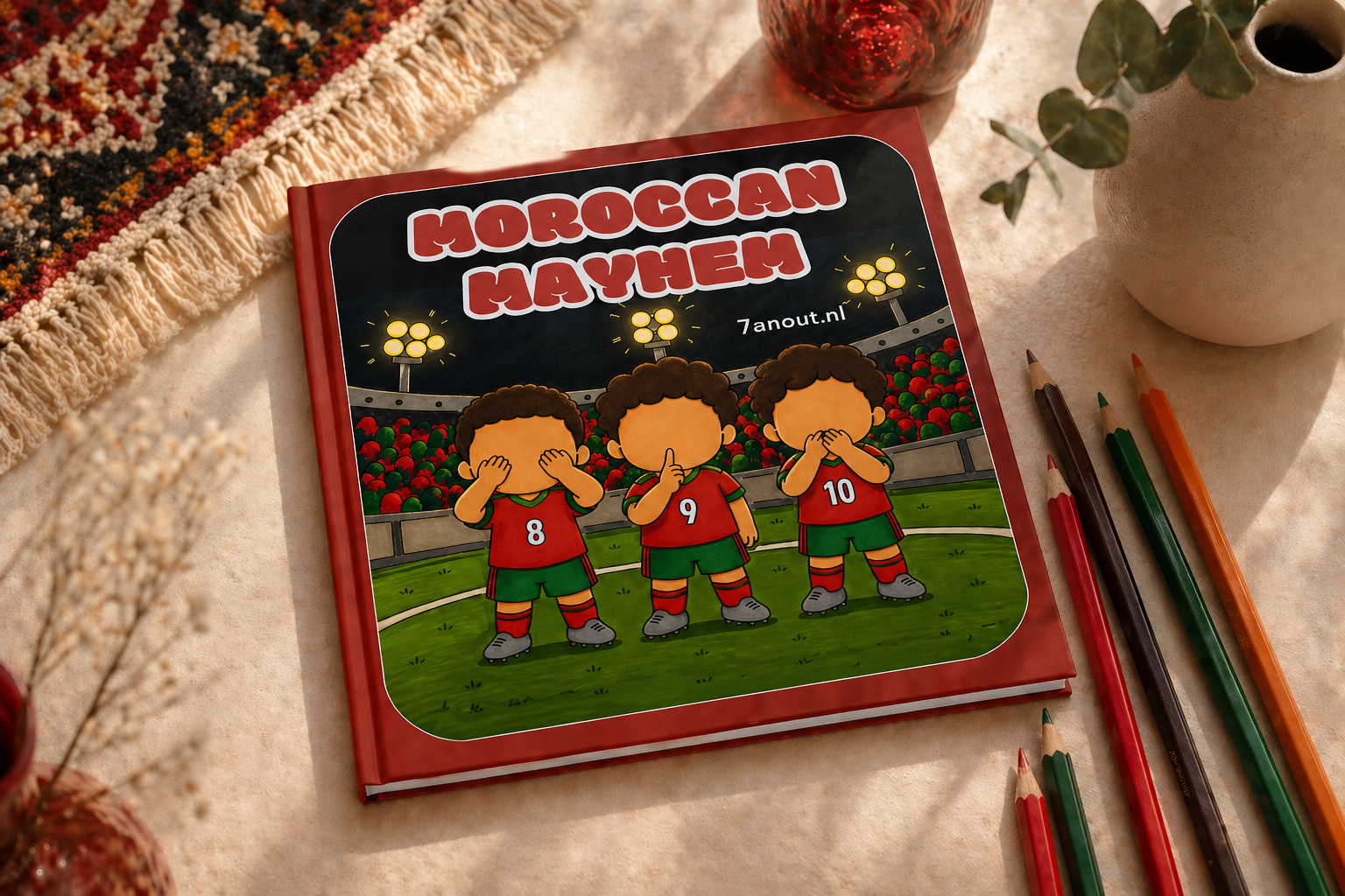 Moroccan Mayhem Coloring Book