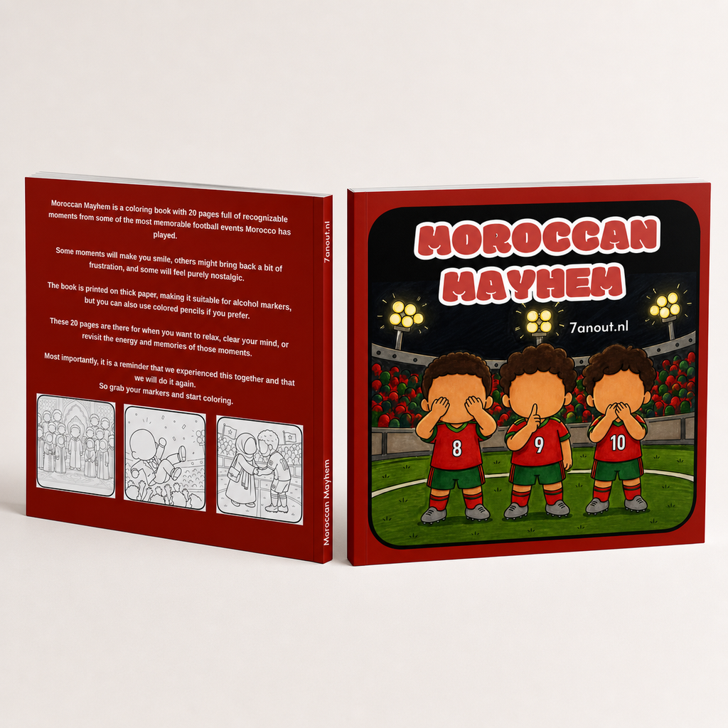 Moroccan Mayhem Coloring Book
