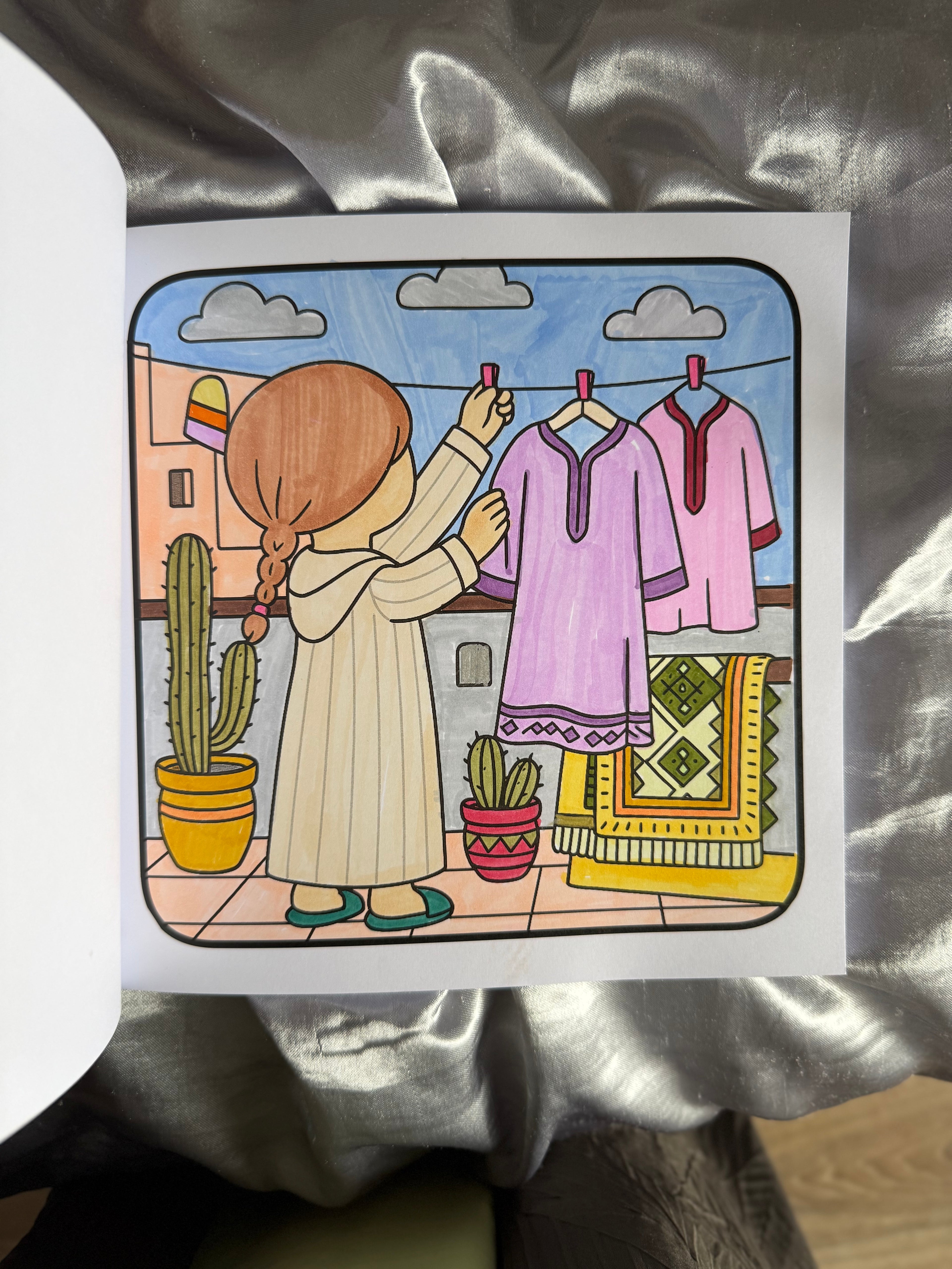 Moroccan Moments Coloringbook