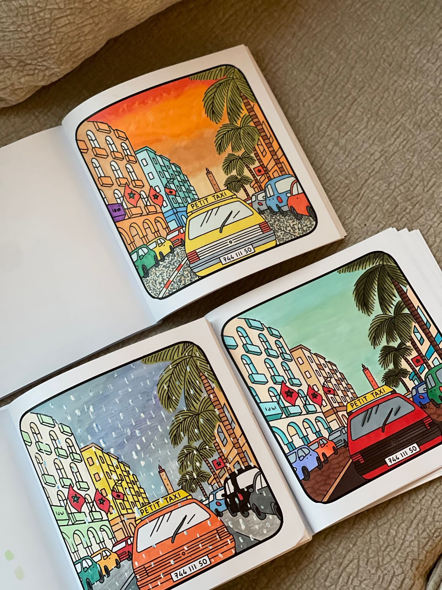 Moroccan Moments Coloringbook